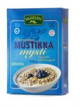 Glutenfri blbrsmysli 500 g/Gluteeniton Mustikkamysli 