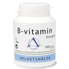 Helhetshälsa B-vitamin 100 kapsl/B-vitamiinivalmiste