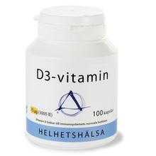 Helhetshlsas D3-vitamin 100 kapsl./D3-vitamiini 100 kapselia 